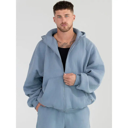 CloudSoft Oversized Zip Up Hoodie | Ultra Soft Hoodie For Men & Women