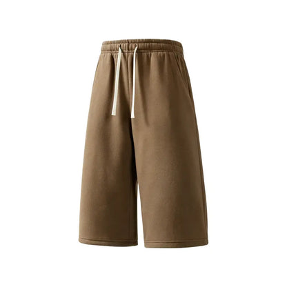 7-Pack Casual Wide Leg Sweat Shorts – Soft Drawstring Lounge Shorts for Everyday Comfort
