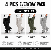 4 PCS EVERYDAY PACK $22.99