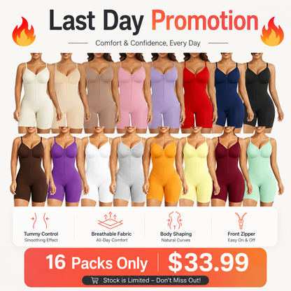Shapewear for Women Tummy Control Bodysuits Zip-Up Comfort Ultra Stretch Fabric Customizable Fit Breathable Mesh Design Comfortable Fit