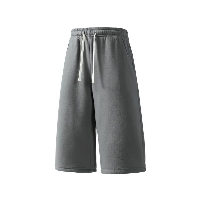 7-Pack Casual Wide Leg Sweat Shorts – Soft Drawstring Lounge Shorts for Everyday Comfort