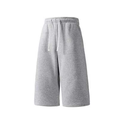 7-Pack Casual Wide Leg Sweat Shorts – Soft Drawstring Lounge Shorts for Everyday Comfort