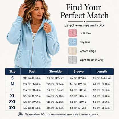🌸Women's Loose Hooded Knit Cardigan