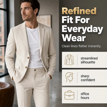 Limited-Time Offer- Men's Versatile Stretch Business Suit